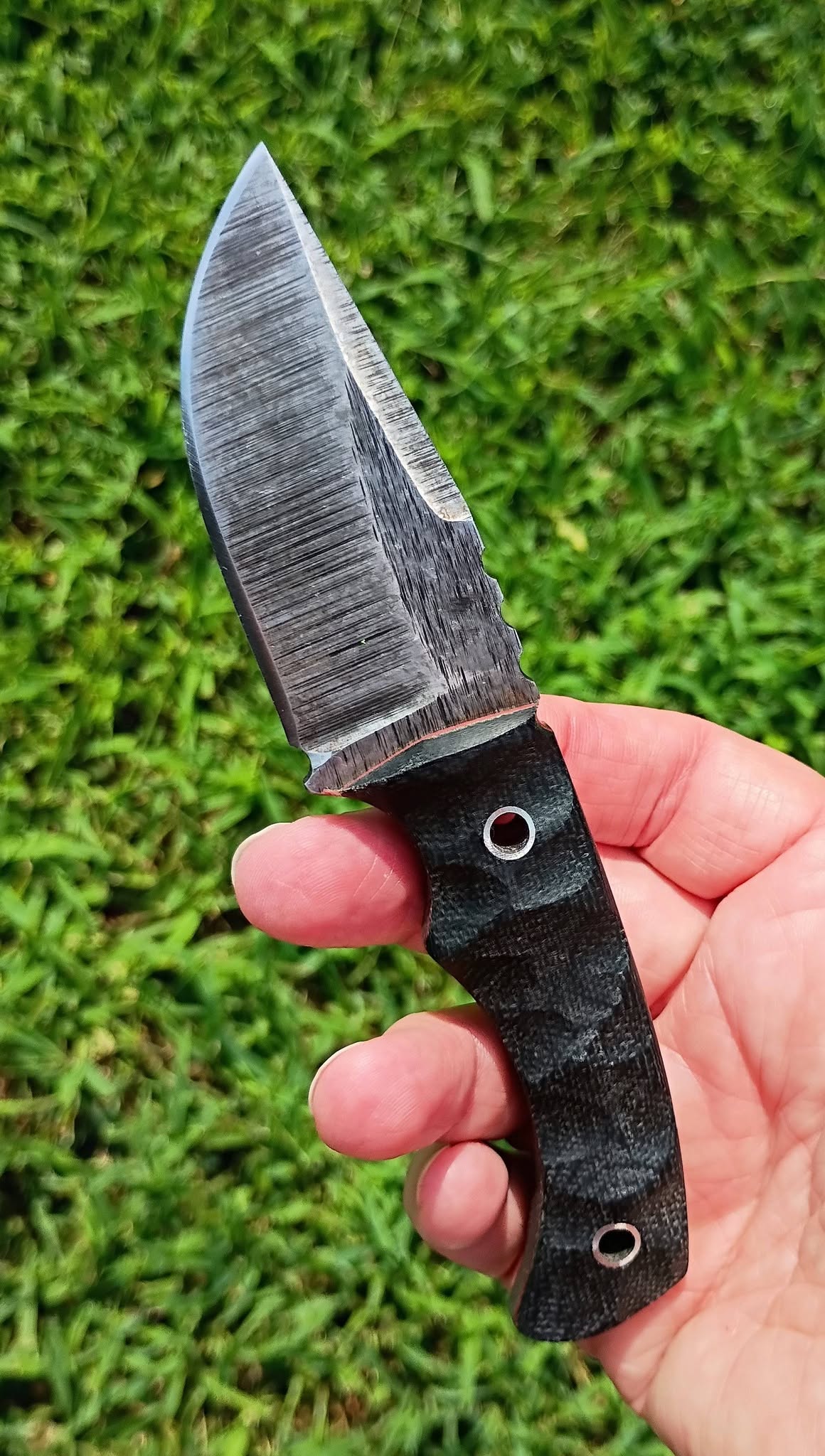Backup - In Stock (blk canvas micarta)