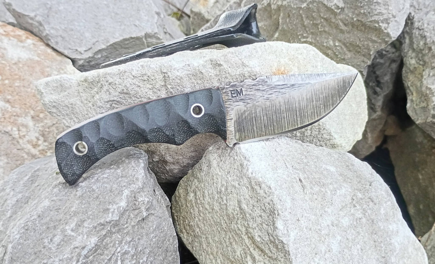 Backup - In Stock (blk canvas micarta)
