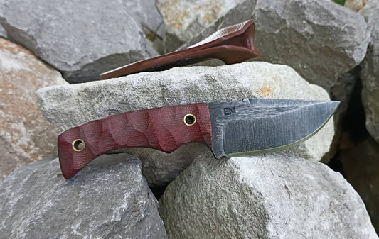Backup - In Stock (Dble Red Canvas Micarta)