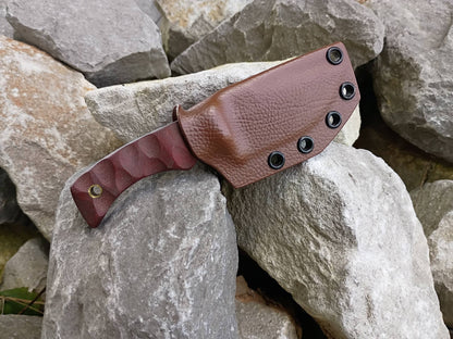 Backup - In Stock (Dble Red Canvas Micarta)