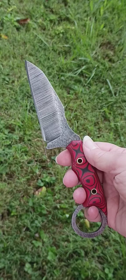 Warthawg - In Stock (red/black G10)