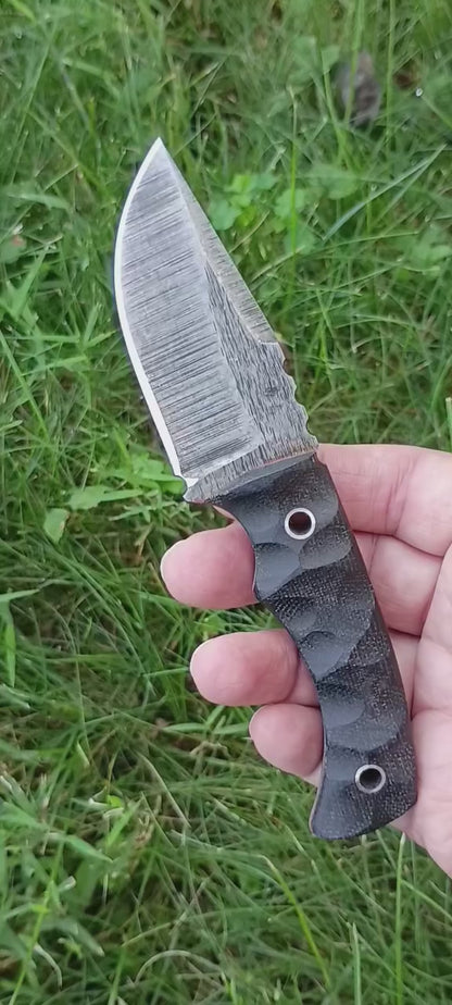 Backup - In Stock (blk canvas micarta)