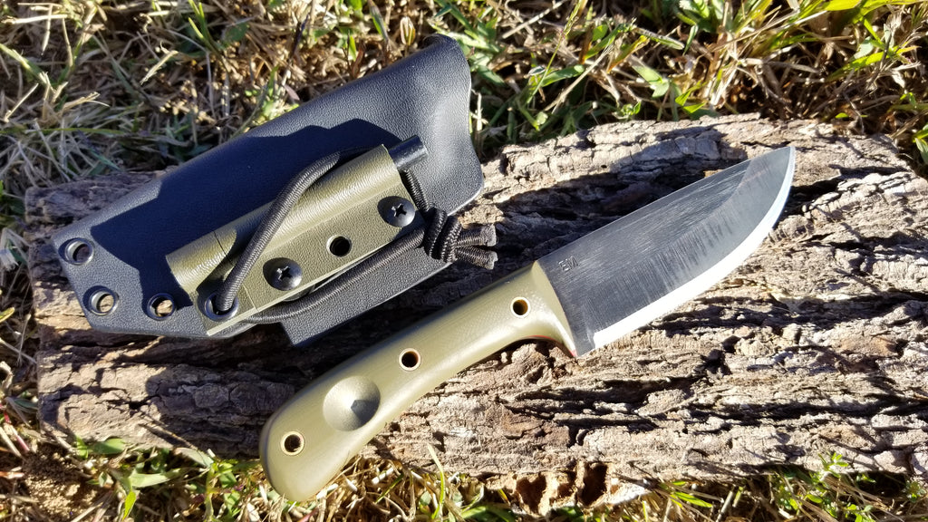 BUSHCRAFTER - Choose handle and finish (other colors available)