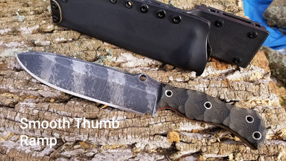 THE DOMINATOR - Choose from Thumb Ramp Jimping or Smooth Thumb Ramp w/Fwd Lanyard Hole